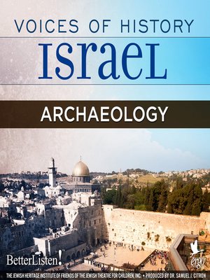 cover image of Voices of History Israel: Archaeology